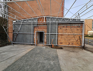 Rekonstrukce opláštění skladové haly